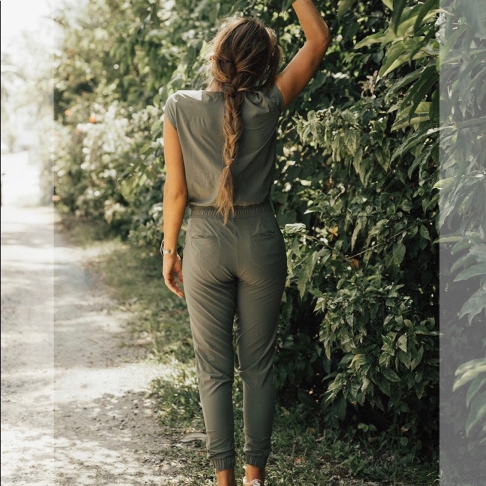 Albion Sage Jumpsuit